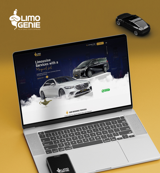 Logo, Branding And Creative Website Design For Limo Genie