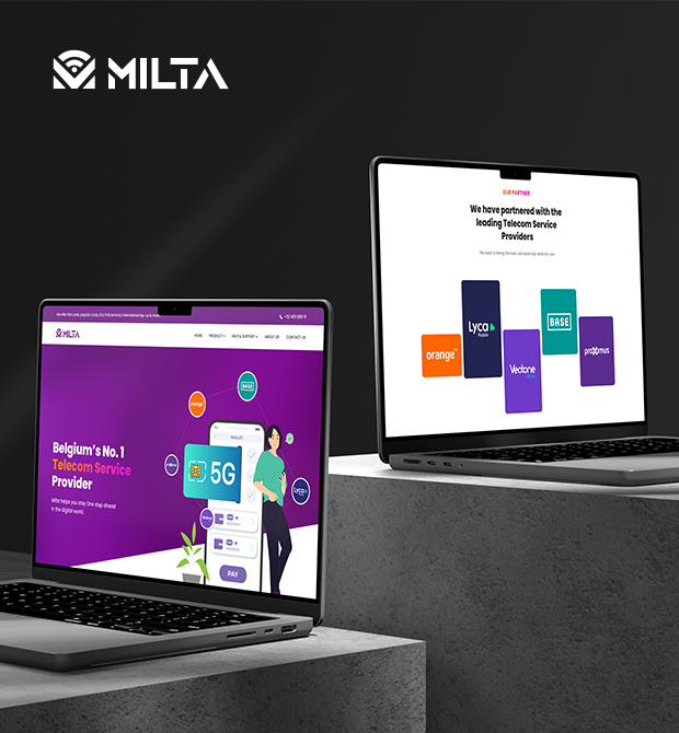 Creative Web Design For Milta